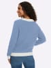 Heine Strickjacke in bleu-ecru
