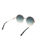 Bulget Unisex Sonnenbrille Rund Gold