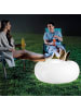 Intex Schwimmender Ottomane (rund, 86x33cm) ohne LED Funktion in weiß