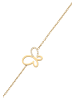 faina Women Chain Link Bracelet in Gold