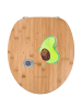 Mr. & Mrs. Panda wc deckel holz Avocado Tanzen ohne Spruch in Braun
