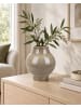 Beliani Blumenvase MAGAN in Beige/Grau - (W) 25 x (H) 31 x (L) 25 cm