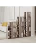 CALICOSY Regal ANISSA in Braun - (W) 158  x (H) 151  x (L) 29  cm