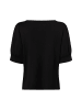 monari Shirt in schwarz silber