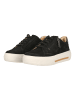 Clarks Sneaker Hollyhock Zip in 1217 Black Nubuck