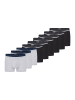 Schiesser Retro Short / Pant 95/5 Cotton in Schwarz / Grau
