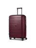 Redolz Essentials 11 4 Rollen Trolley 66 cm mit Dehnfalte in burgundy