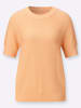 WITT WEIDEN Kurzarm-Pullover in apricot