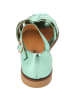 Palado Riemchensandalen Nigata by Sila Sahin in Grün Metallic