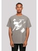 F4NT4STIC Oversize T-Shirt David Bowie Oversize T-Shirt in Asphalt
