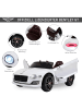 HOMCOM Bentley GT Kinder Elektroauto Weiß