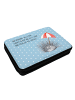 Mr. & Mrs. Panda Bleistiftetui Seeigel mit Spruch in Blau Pastell