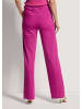 MADELEINE Weite Hose mit Bügelfalten in magenta