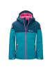 Trollkids Ski-/Snowboardjacke Hallingdal in dark turquoise/madeira blue