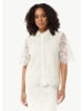 comma Bluse in 0120_weiß