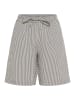Kaffe Shorts KAnaya Regular fit in Midnight/White Stripe