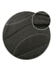 Wecon Home Badteppich Marc in anthrazit grau