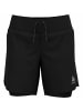 Odlo 2-in-1 Shorts X-Alp Trail in Schwarz