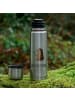 Mr. & Mrs. Panda Thermosbecher Igel Blumen mit Spruch in Transparent