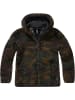 Fleecejacke/Fleecepullover "Women Teddyfleece Jacket Hooded" in Camouflage