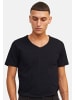 Jack & Jones T-Shirt Essentials in Schwarz / dunkelblau