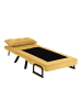 CALICOSY Schlafsessel SANDO in GELB - (W) 67  x (H) 41  x (L) 50  cm