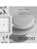 Oozoo Armbanduhr Oozoo Timepieces silber extra groß (ca. 31x24mm)