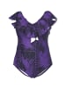Ulla Popken Badeanzug in violett