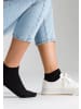 camano Sneakersocken bamboo 4er Pack ca-soft in Schwarz