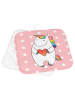 Mr. & Mrs. Panda Topfuntersetzer Einhorn Herz ohne Spruch in Rot Pastell