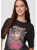 QS T-Shirt in 99D0_schwarz