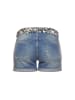 Le Temps des Cerises Jeansshorts in blue-yellow