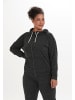 Endurance Q Sweatjacke OLIVIA MELANGE in 1001BM Black Melange