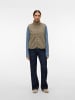 Vero Moda Teddyfell Weste in Laurel Oak