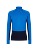 icebreaker Unterhemd Merino 260 ZoneKnit LS Half Zi in Grau061