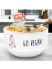 Mr. & Mrs. Panda Müslischüssel Einhorn Vegan mit Spruch in Weiß