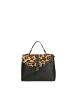 Chiara Ferretti Handtasche in BLACK AND LEOPARD
