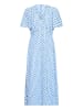 ICHI Casual IHZABBY Regular fit in GRAPHIC DOT POWDER BLUE