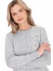 usha BLACK LABEL Women Cardigan in light grey melange