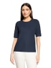 Betty Barclay Strukturshirt mit Rundhalsausschnitt in dunkelblau