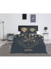 Harry Potter Harry Potter Doppelbettwäsche Set – 1x Deckenbezug 240x220 cm & 2x in Schwarz
