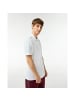 Lacoste Polo in Weiß/Blau-RI6