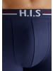 H.I.S Boxer in navy, blau, hellblau, schwarz, weiß