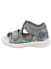 superfit Sandale POLLY in Grau/Mehrfarbig