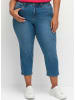 sheego 7/8-Jeans in blue denim