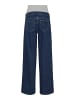 mama licious Umstandsjeans mit weitem Bein in Dark Blue Denim