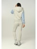 Tom Barron Trainingsanzug Women Regular Tracksuit Zipper Sweatshirt And Pant Set With Yiemboidery Design in grey