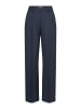 More & More weite Anzughose mit Struktur in marine