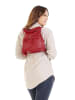 Forty degrees Rucksack echt Leder in rot