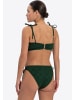 Beachlife Bikini höschen Green Embroidery in green